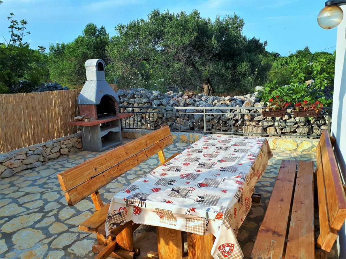 Anas Lagoon Holiday House With Pool At Azure Beach Drvenik Mali Extérieur photo